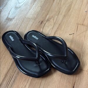 Melissa Black Women's Jelly Sandals from Free People